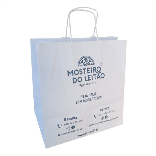 Sacos asa retorcida take away fole 20
